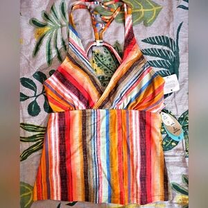 NWT Prana Swim Tankini Top, Size Small ($85 MSRP)